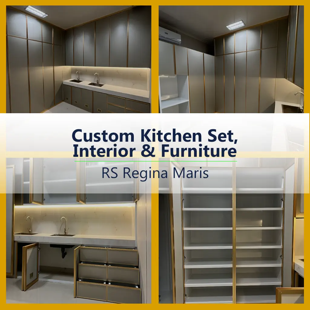 Custom Kitchen Set Interior & Furniture - rs regina maris