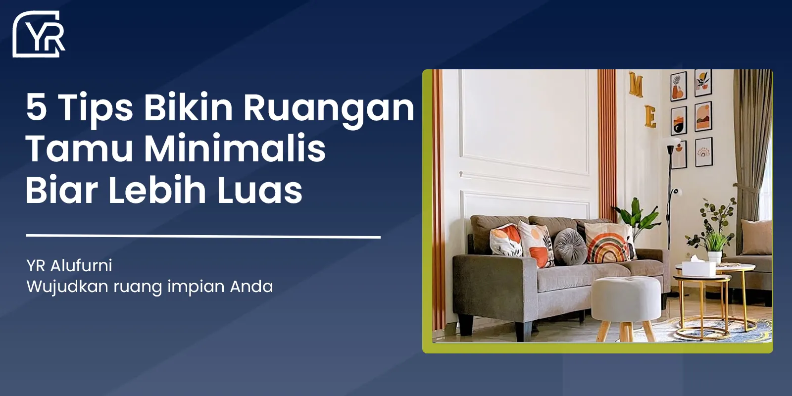 Ruangan Tamu Minimalis