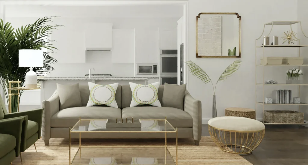 Interior Ruang Tamu Minimalis Modern