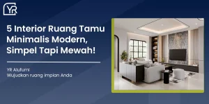 Interior Ruang Tamu Minimalis Modern