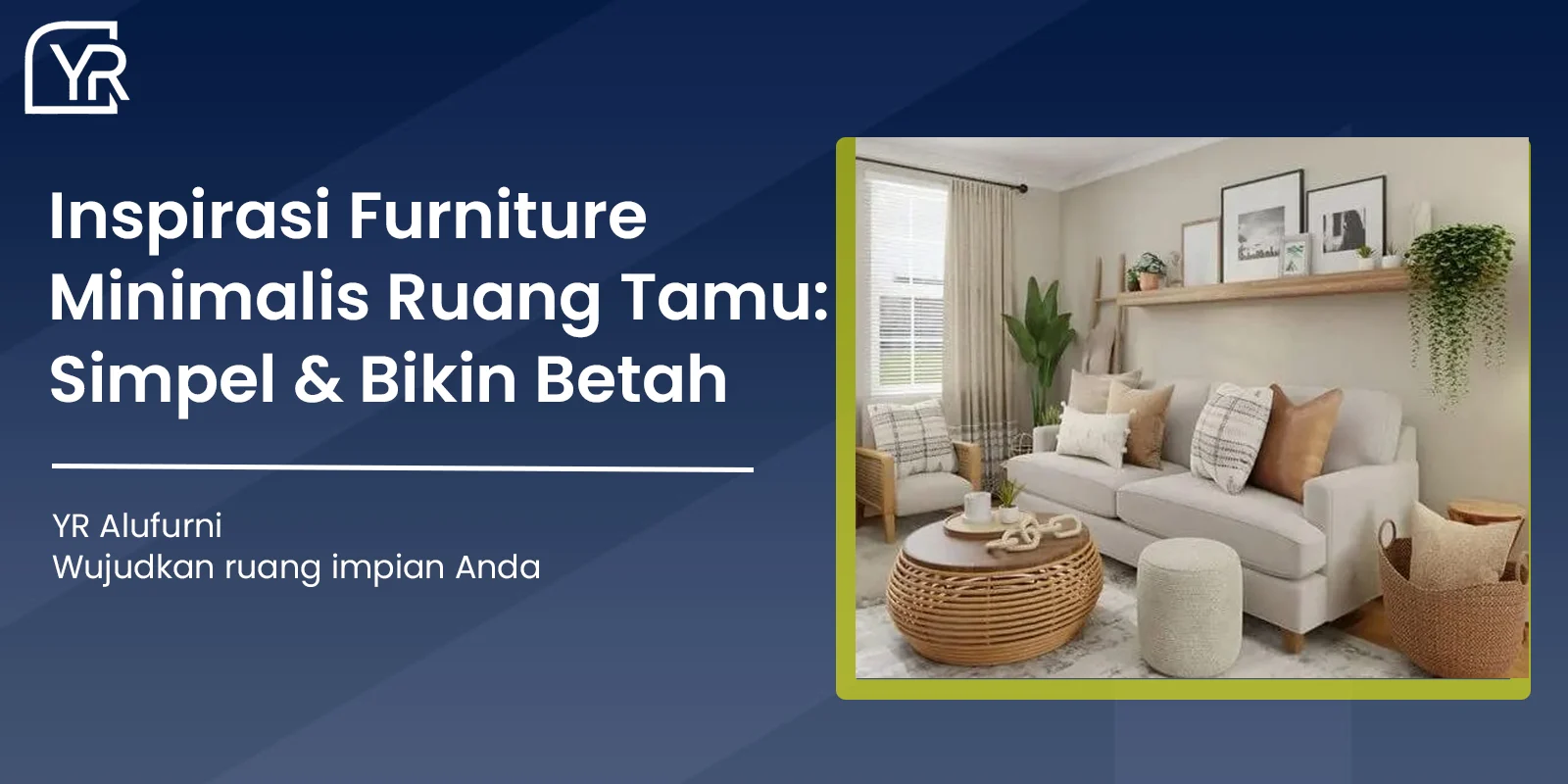 Furniture Minimalis Ruang Tamu