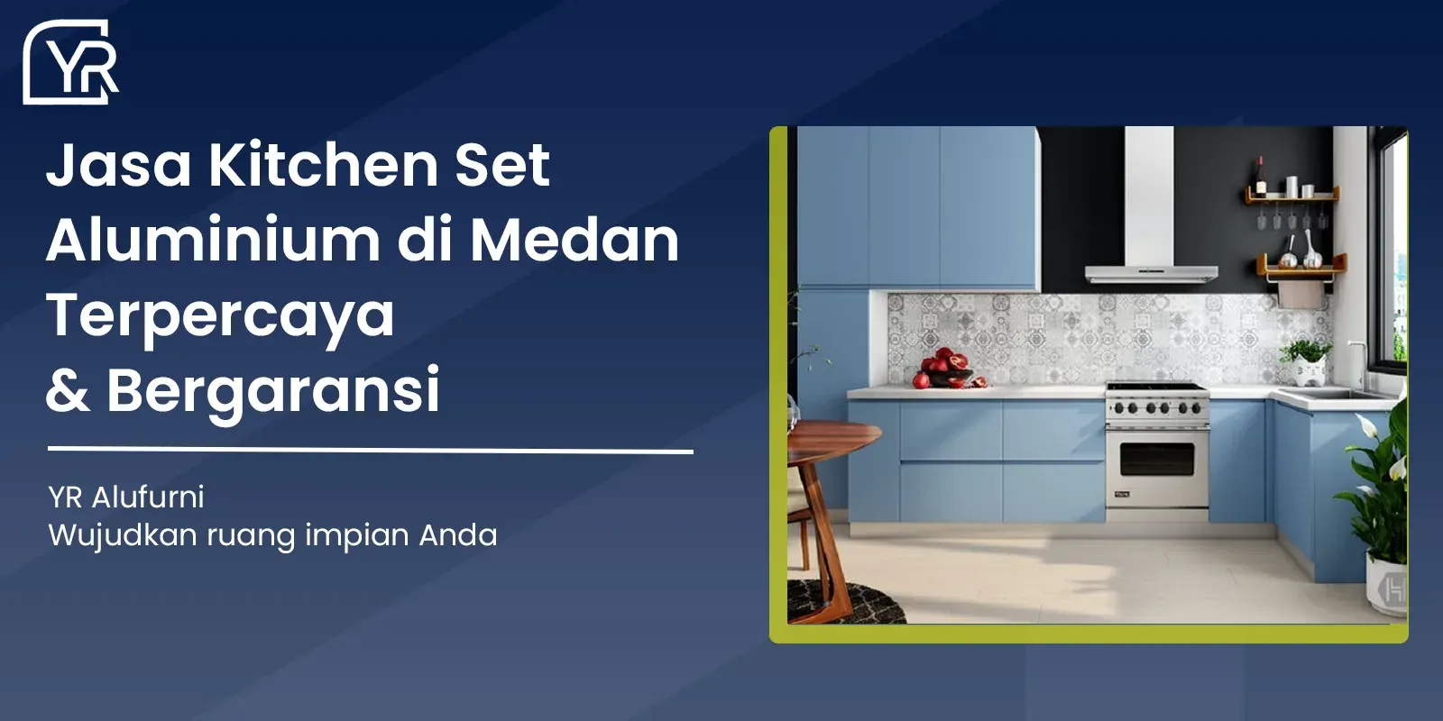Kitchen Set Aluminium di Medan (1)
